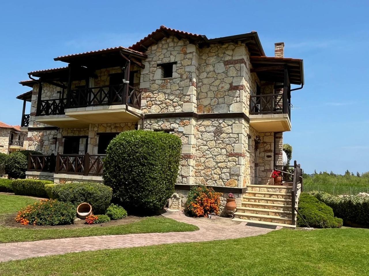 Stone Villa Rokosini Vourvourou Exterior photo